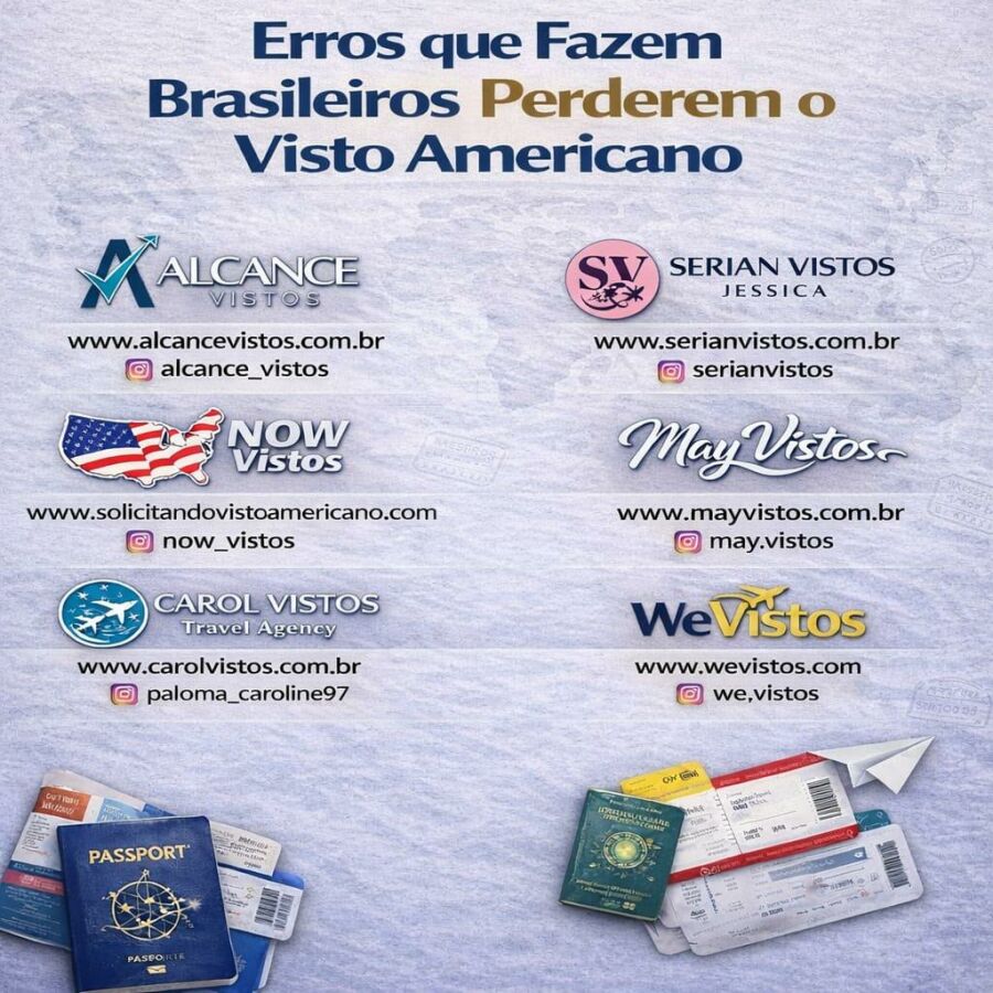 Imagem Erros Que Fazem Brasileiros Perderem o Visto Americano